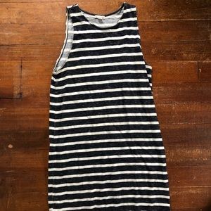 Gap Navy Striped Summer Dress